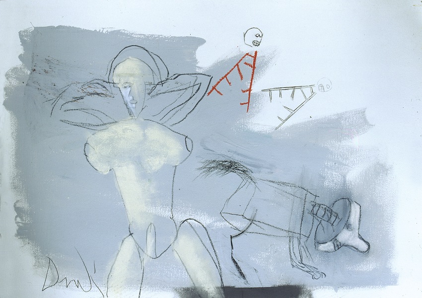 W poszukiwaniu tożsamości III&nbsp;&nbsp;&nbsp;&nbsp;2001&nbsp;&nbsp;&nbsp;&nbsp;olej&nbsp;&nbsp;&nbsp;&nbsp;75 x 107cm